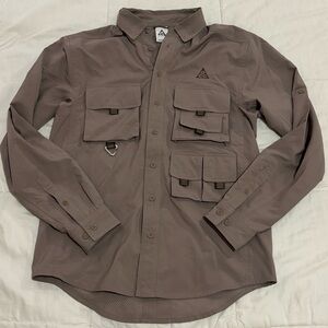 Nike ACG Dri-FIT UV Devastation Trail Button Down Shirt Jacket